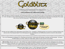 Tablet Screenshot of goldblitz.com